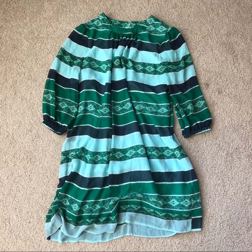 New York & Company Eva Mendes Printed Shift Dress